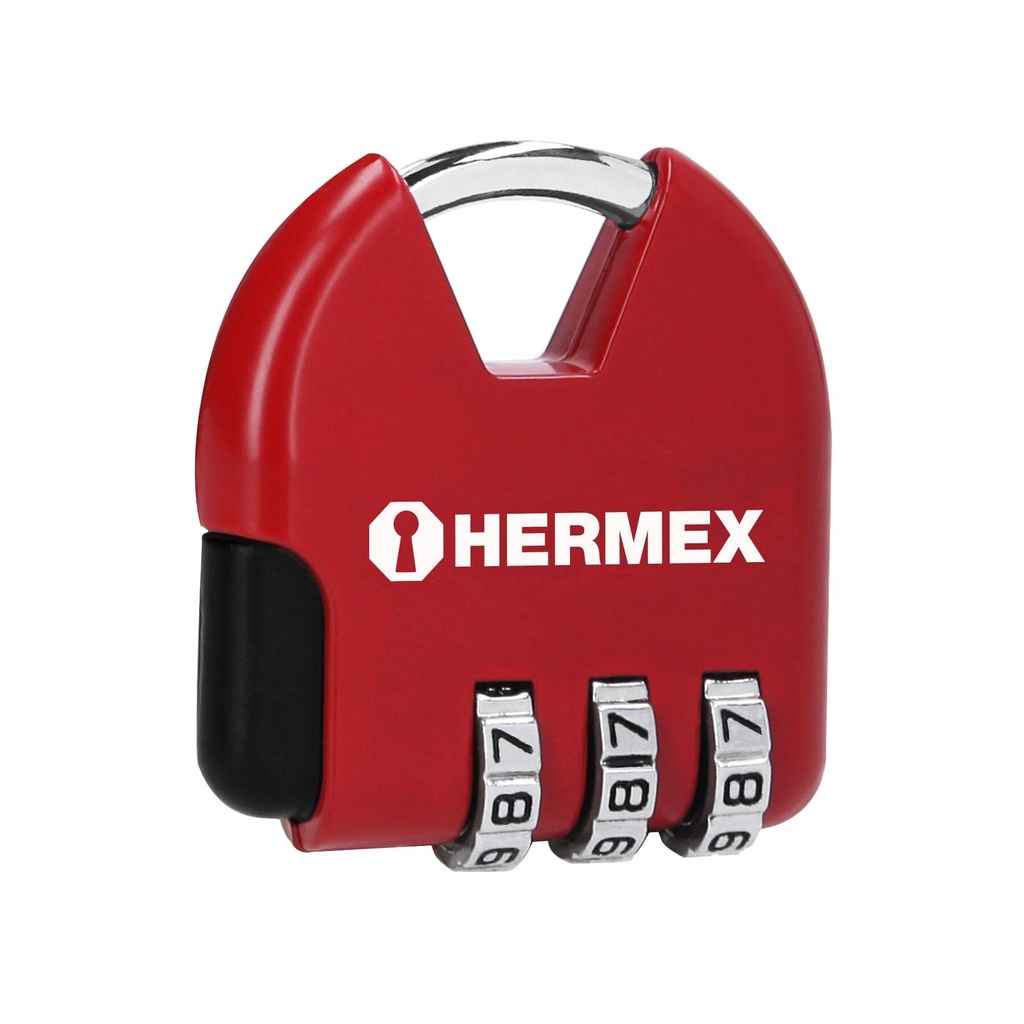 [CMA-4C] Candado maletero de combinación 36 mm, blíster, Hermex