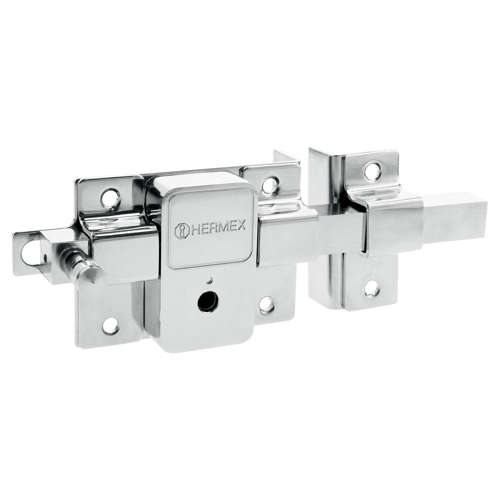 [CB-50D] Cerradura de barra fija, llave tetra, derecha, HERMEX