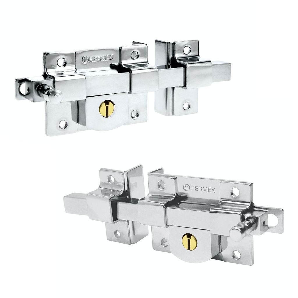 Cerradura de barra libre, izquierda, Hermex