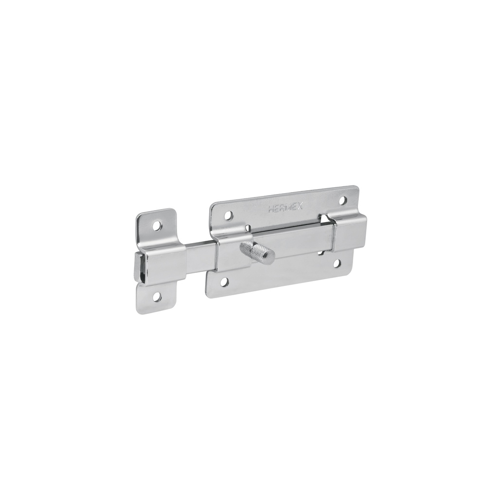 [PAC-37] Pasador de barra plana 4" acabado cromo, Hermex