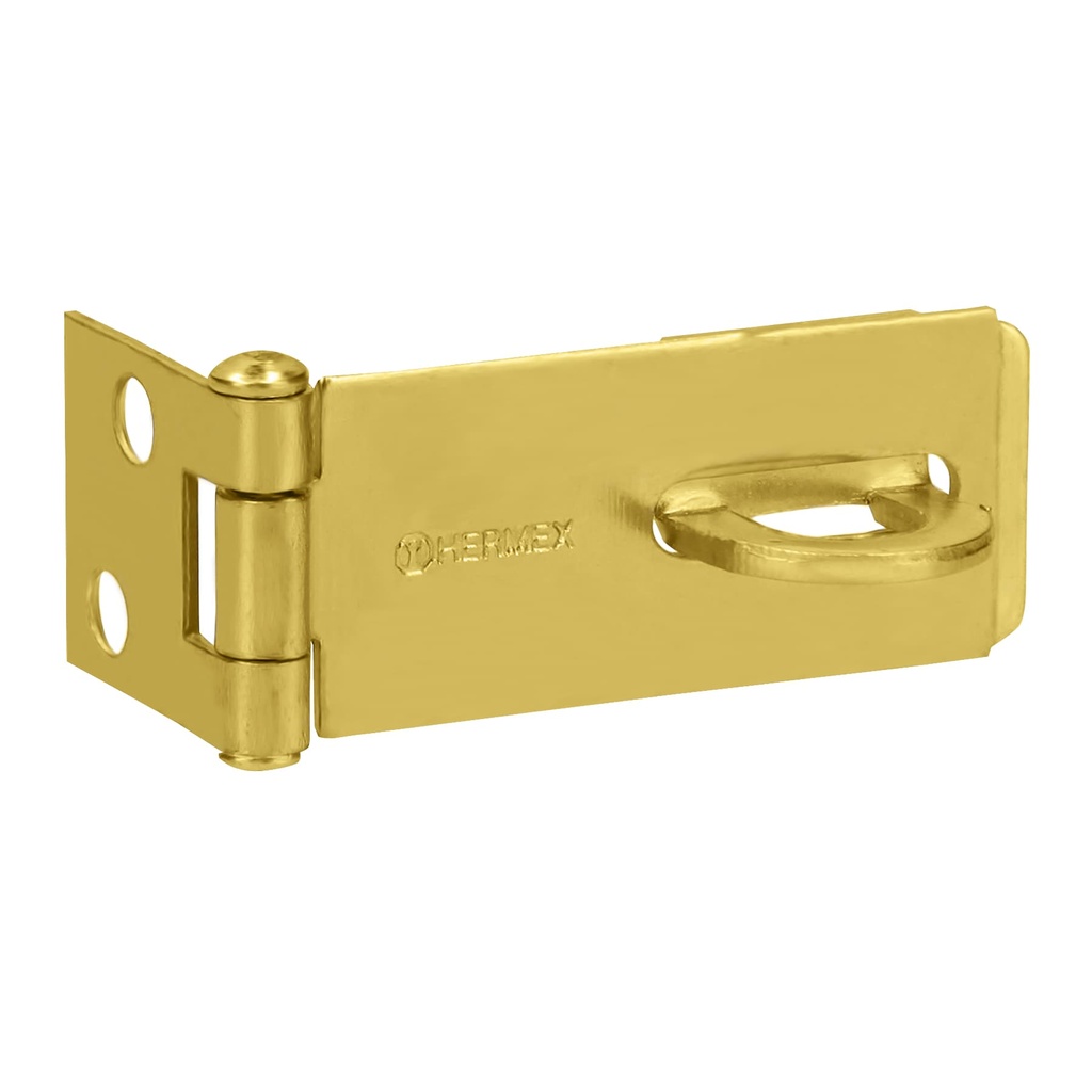 [POCL-175] Portacandado de acero latonado 1-3/4", Hermex