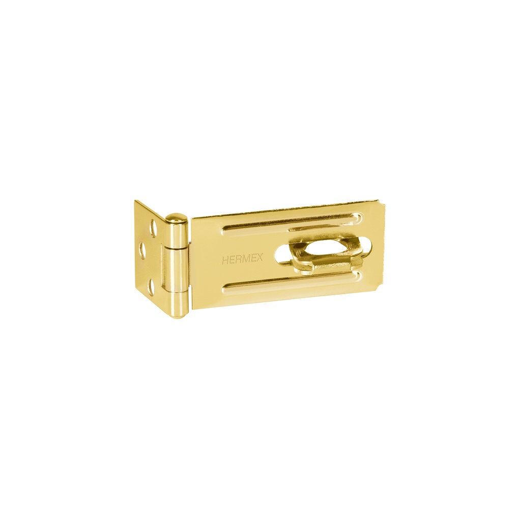 [POCL-325] Portacandado de acero latonado 3-1/4", Hermex