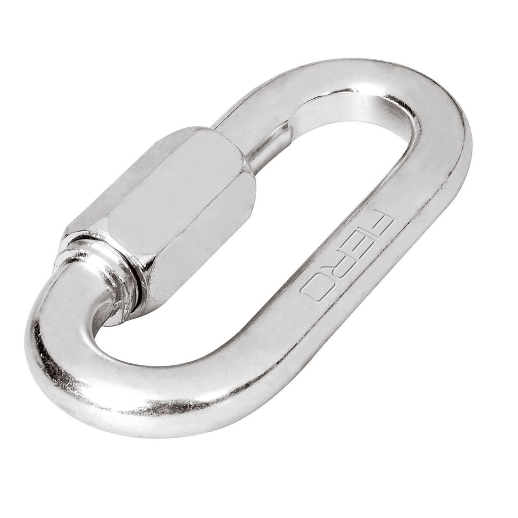 [BSE-1/2] Bandola de acero de 1/2' con seguro, FIERO