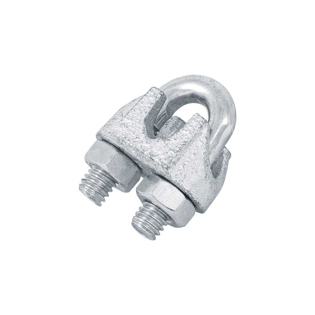 [NUDO-5/16] Blíster c/2 nudos (perros) de hierro p/cable de 5/16", Fiero