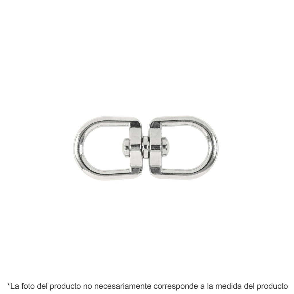Destorcedor metálico de 1/8", Fiero