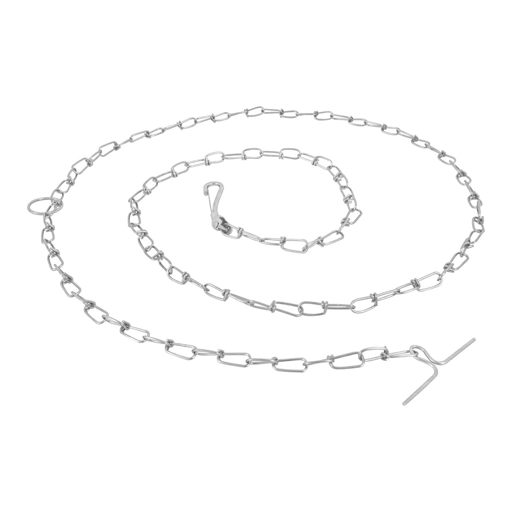 [CAPE-20V] Cadena de 1.8 m de amarre para perro, 1.7 mm, FIERO