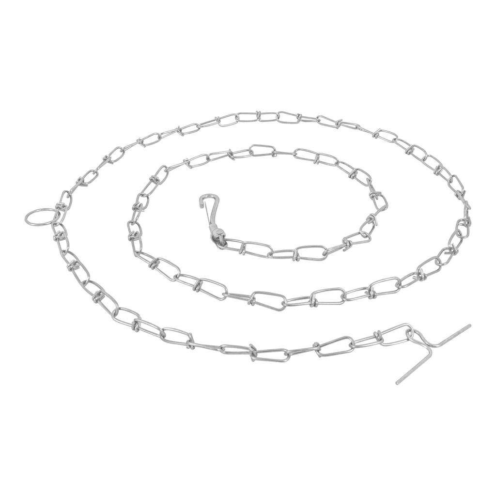 [CAPE-25V] Cadena de 1.8 m de amarre para perro, 2.1 mm, FIERO