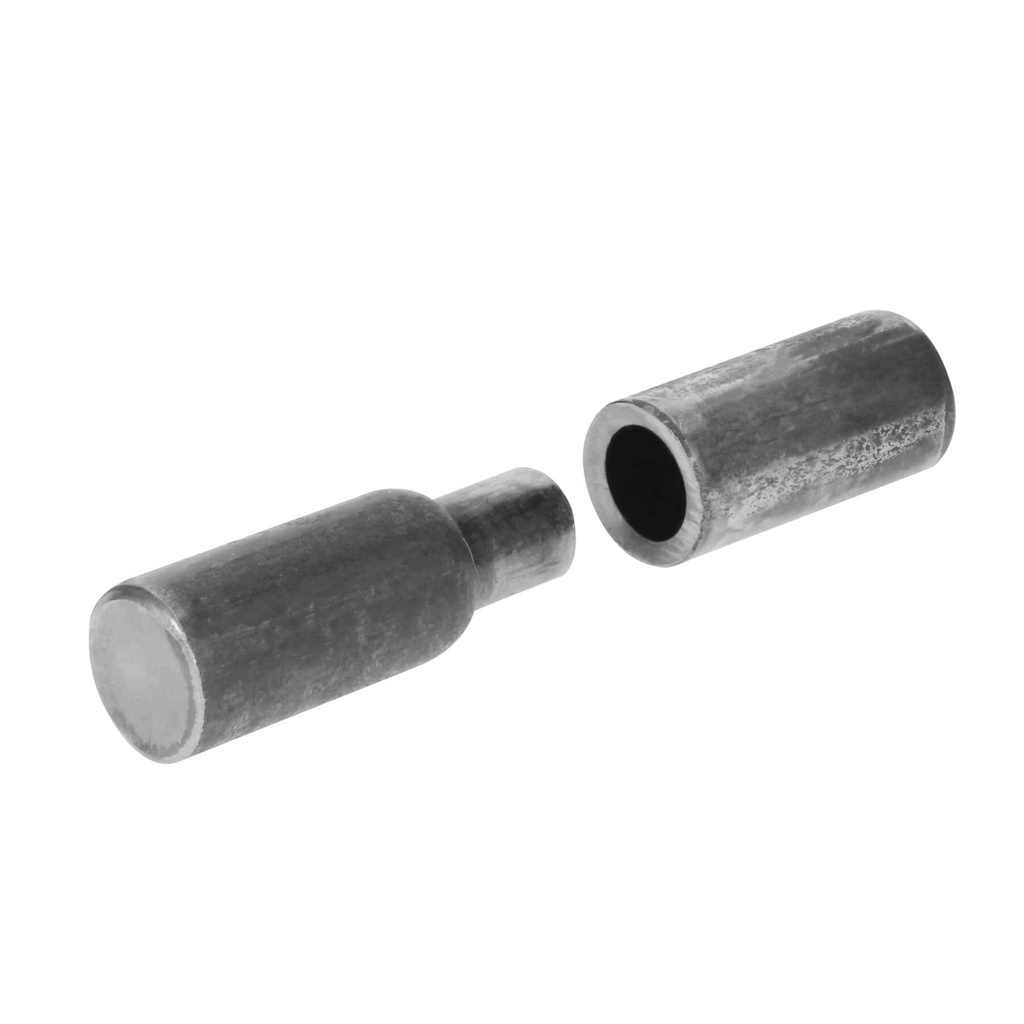 Bisagra tubular soldable de 3/4", Hermex