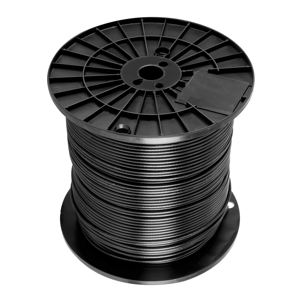 [CABCO-6500] Metro de cable coaxial RG6 en carrete de 500 m, VOLTECK