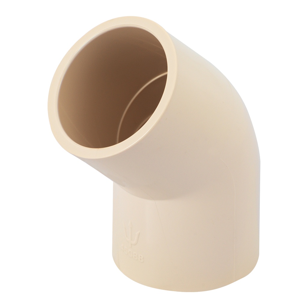Codo 45° de CPVC de 1", Foset