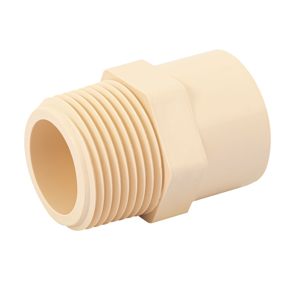[CPVC-613] Conector macho de CPVC 1', FOSET