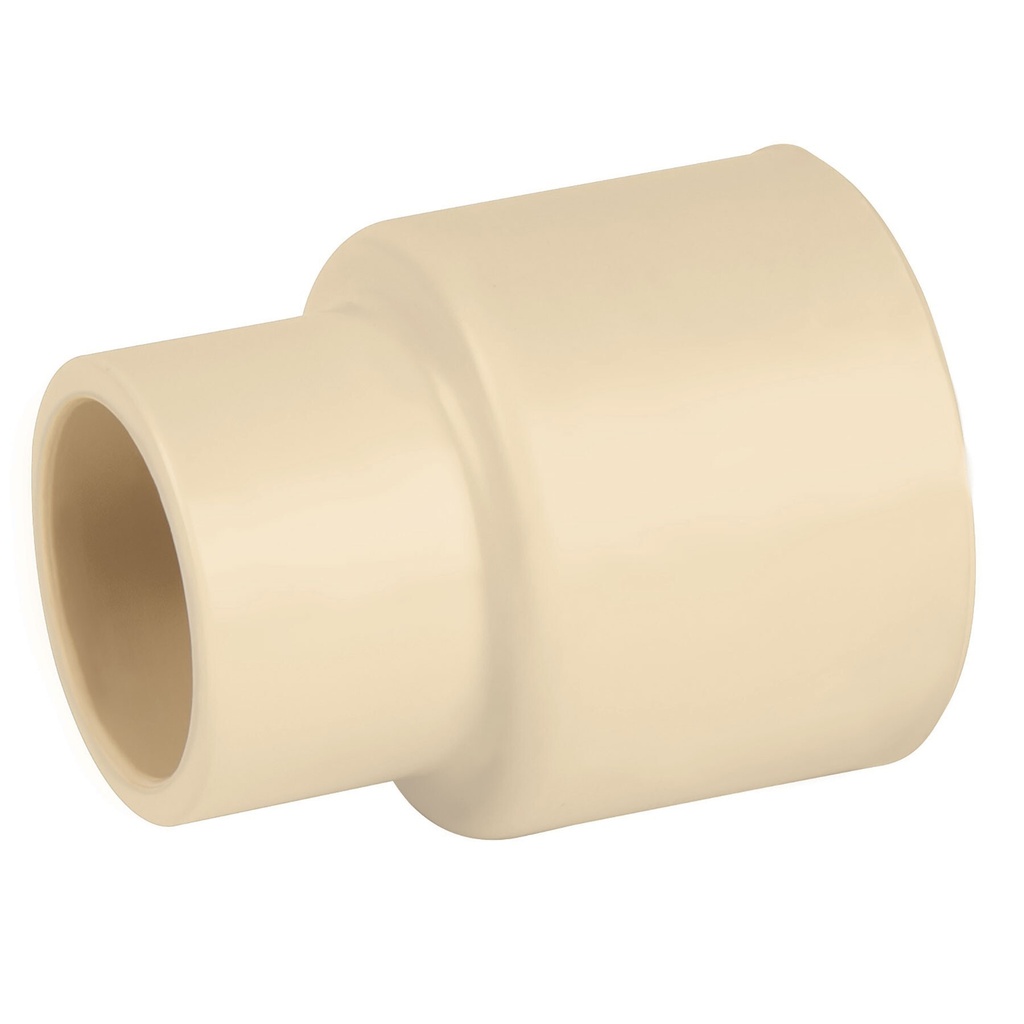 [CPVC-221] Cople reducción de CPVC de 3/4 x 1/2", Foset
