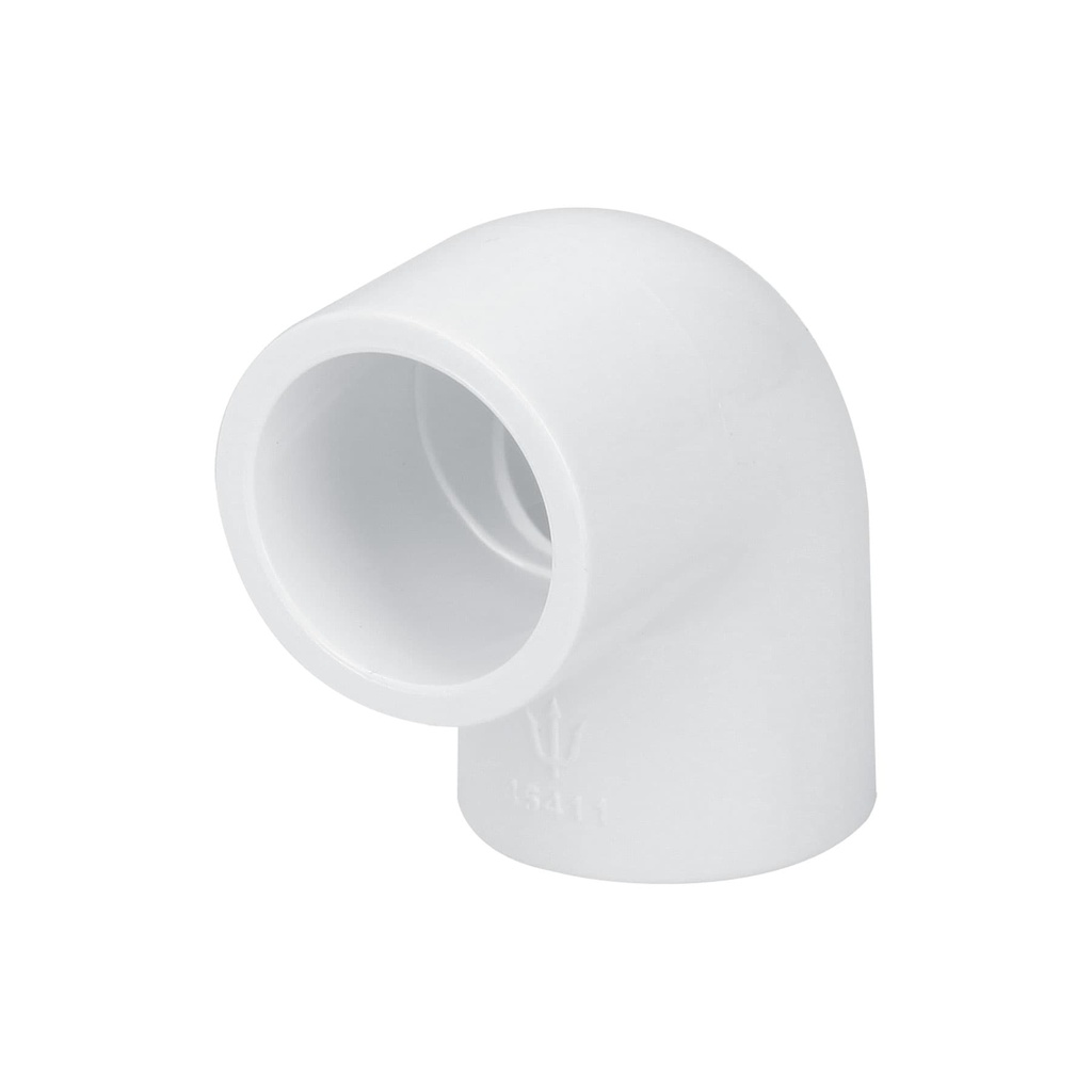 Codo 90° de PVC de 1/2", Foset