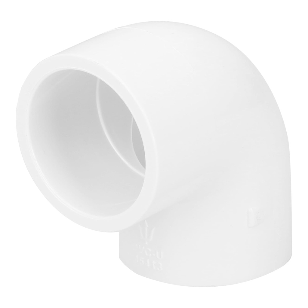 [PVC-563] Codo 90° de PVC de 1', FOSET