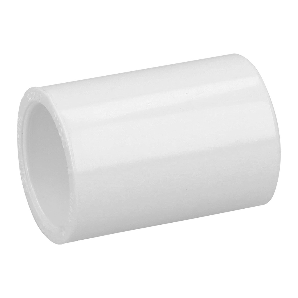 [PVC-261] Cople de PVC cédula 40 de 1/2', FOSET