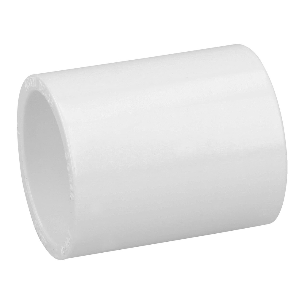 [PVC-263] Cople de PVC cédula 40 de 1", Foset