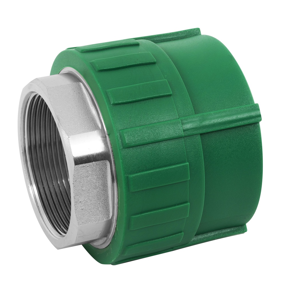 [CV-606] Adaptador PPR 2" hembra con inserto metálico, Foset