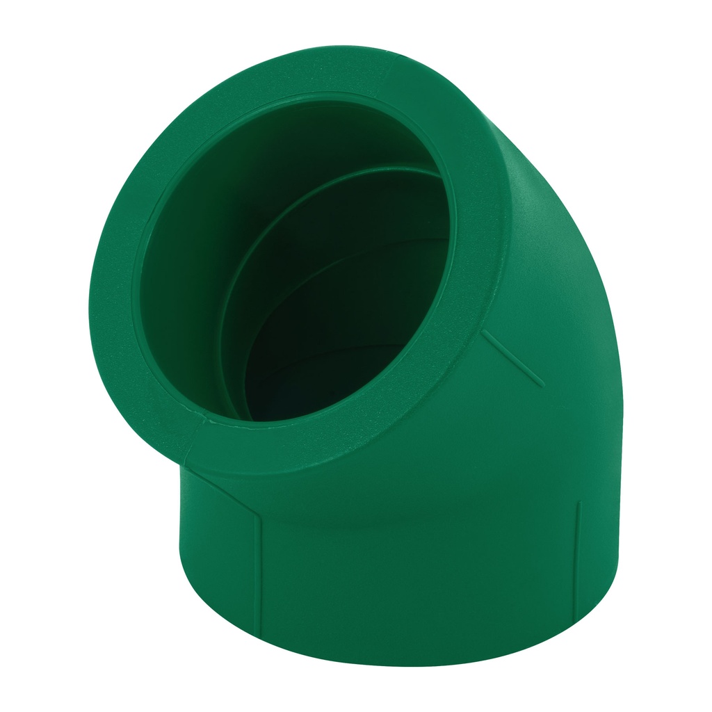 Codo 45° PPR,  2", Foset