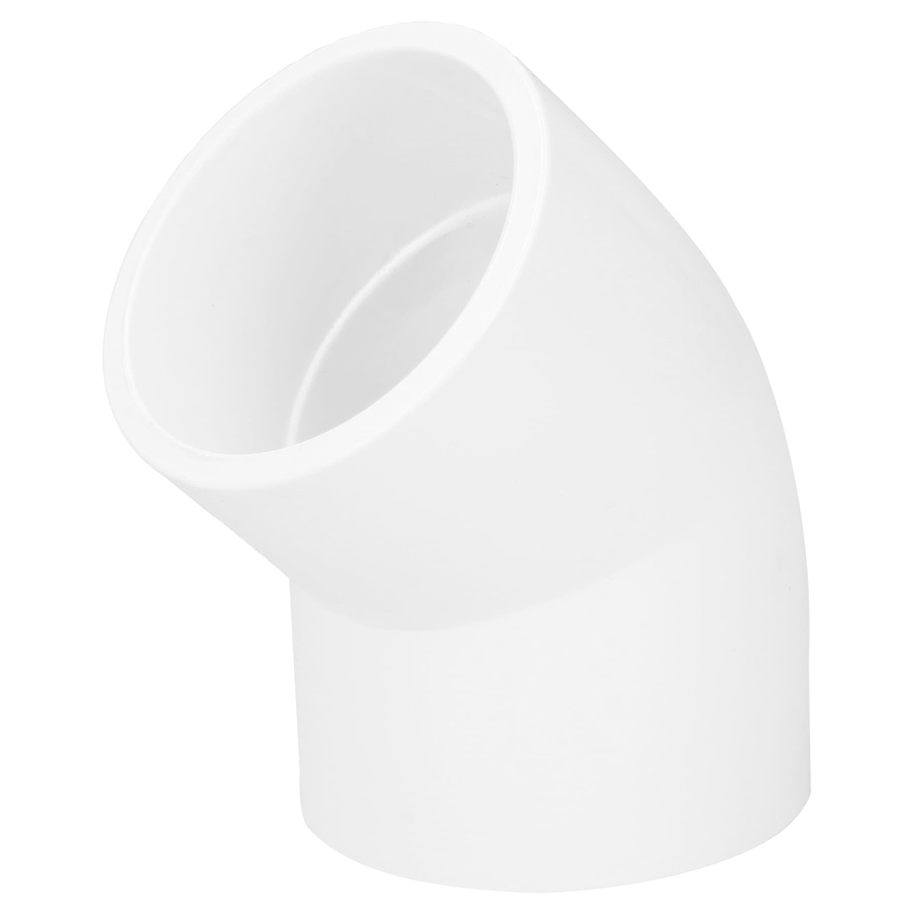 [PVC-865] Codo 45° de PVC de 1-1/2", Foset