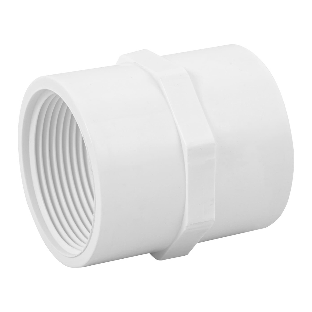 [PVC-605] Adaptador hembra de PVC 1-1/2', FOSET