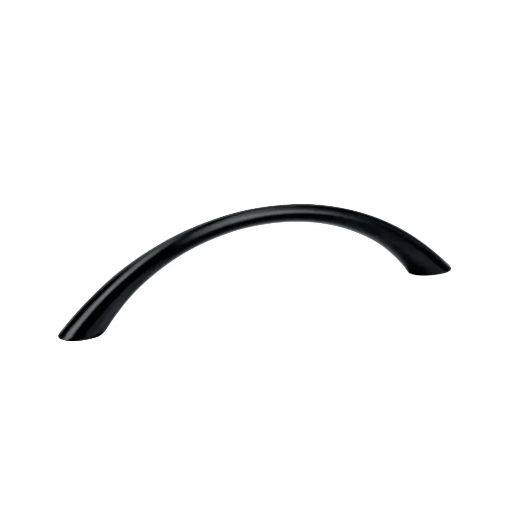 [JAL-0261] Jaladera de 96mm, línea Arco, negro, HERMEX