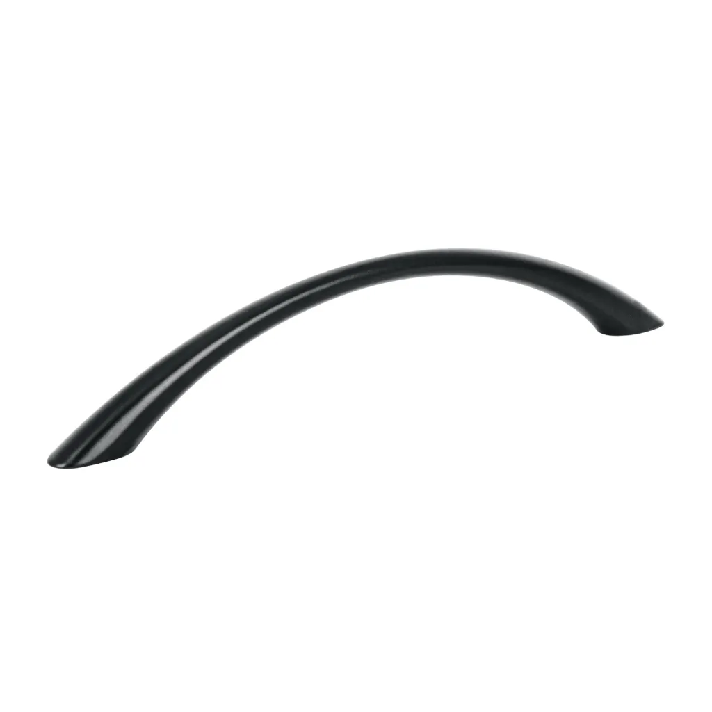 [JAL-0262] Jaladera de 128mm, línea Arco, negro, HERMEX