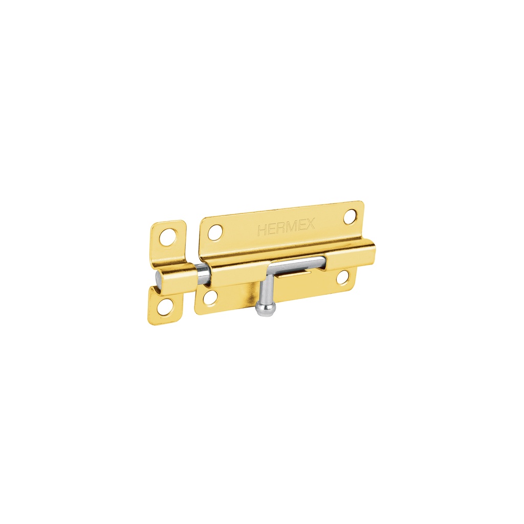 [PAS-41] Pasador de barril de acero latón 4", Hermex