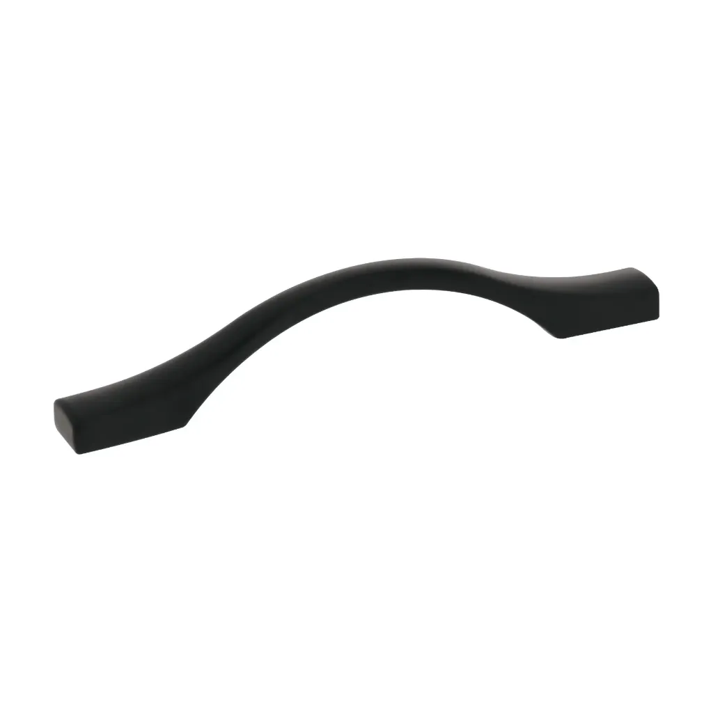 Jaladera de 96mm, línea Segovia, negro, HERMEX