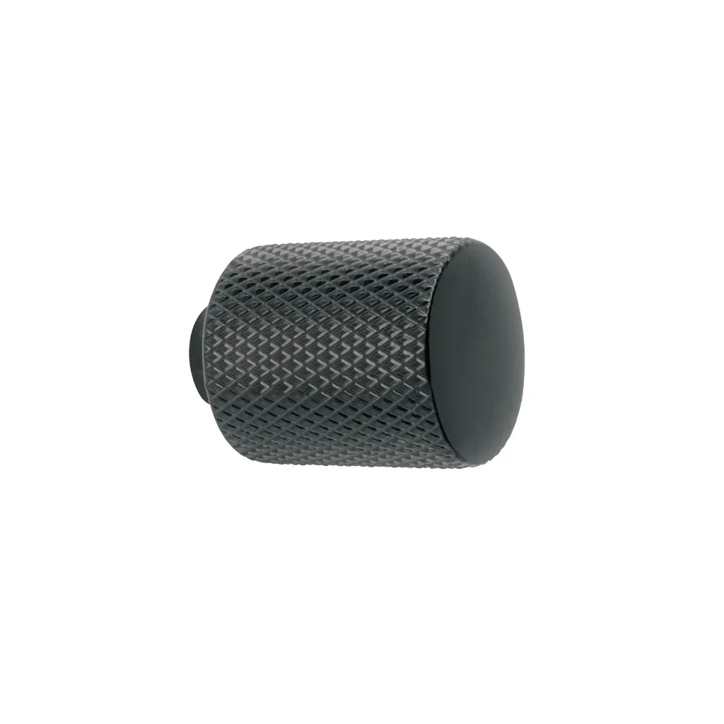 Perilla metálica estilo "Cádiz", negro, Hermex