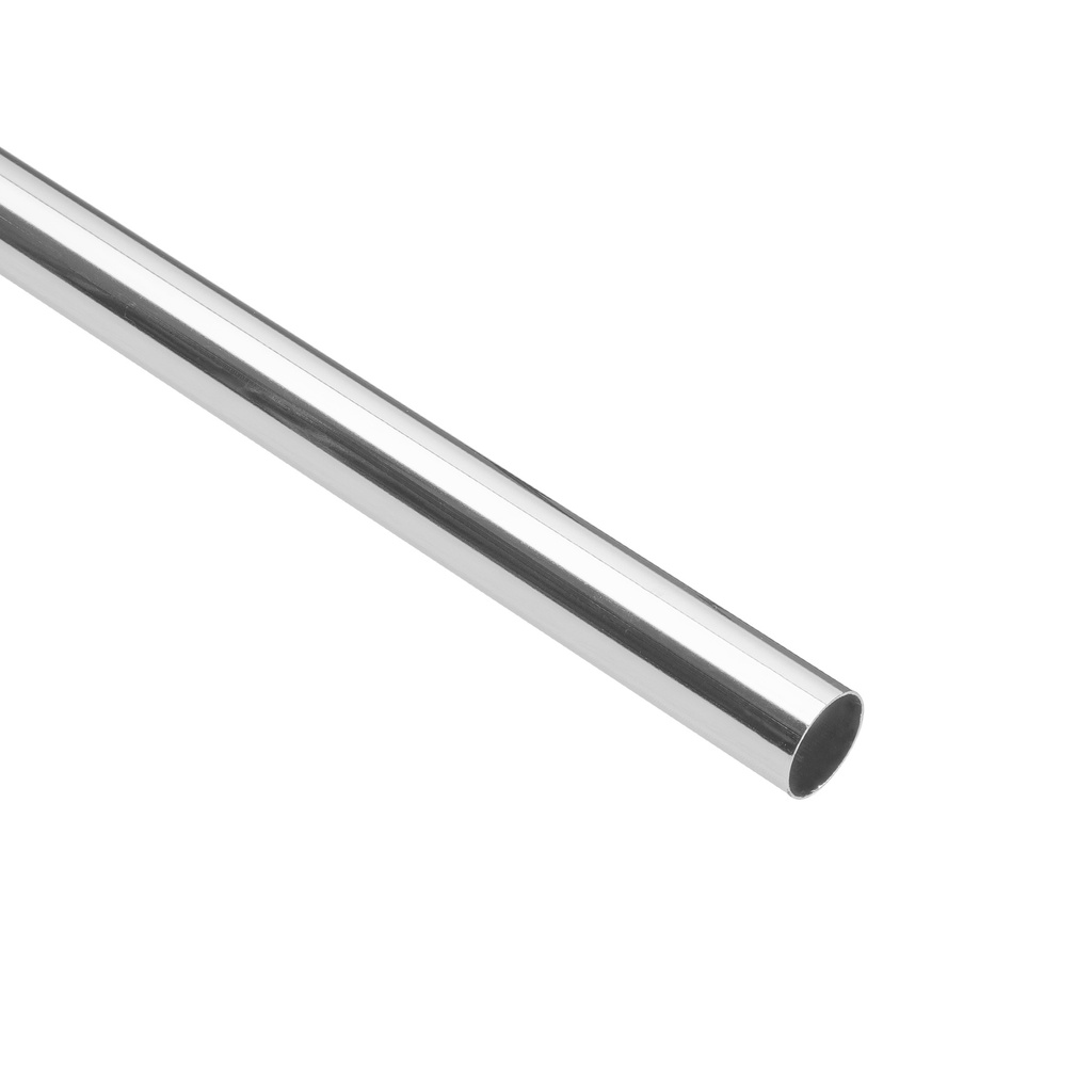 [TR-515] Tubo redondo para clóset,1.5 m, acero cromado, HERMEX