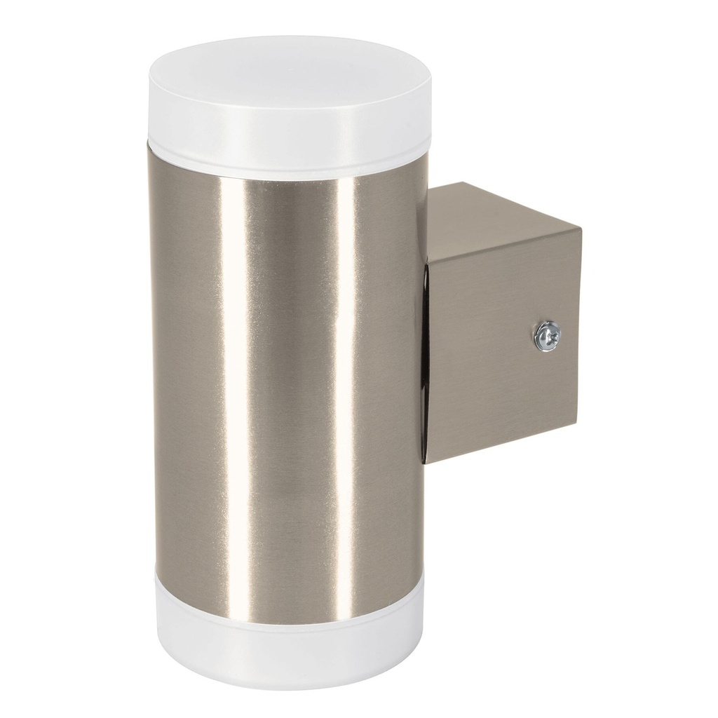 [ARB-211L] Arbotante decorativo de LED 10 W 2 spots luz cálida, Volteck