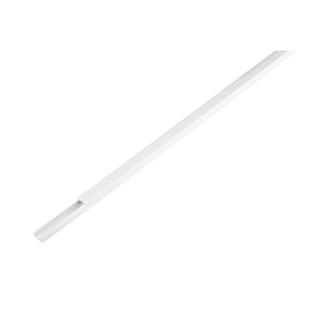 [CAN-1212] Canaleta de 1 vía 12 x 12 mm, VOLTECK