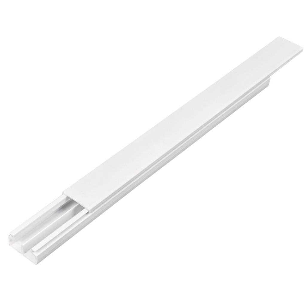 [CAN-1020D] Canaleta de 2 vías 10 x 20 mm, con división, VOLTECK