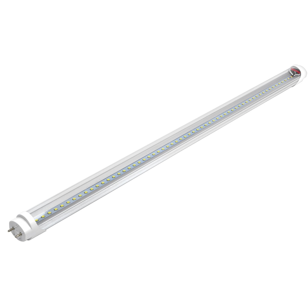 [LED-T809] Tubo LED T8 9W G13, 6500K blanca fría, transparente, VOLTECK