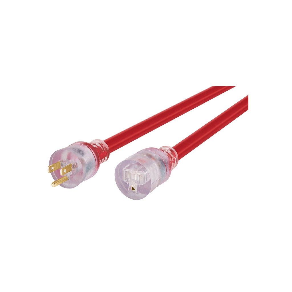 [ERA-10X12] Extensión reforzada aterrizada 10 m 3x12 AWG, Volteck