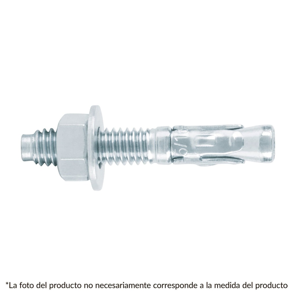 [TAE-5/16A3G] Caja con 100 taquetes arpón de 5/16" x 3-1/2", Fiero