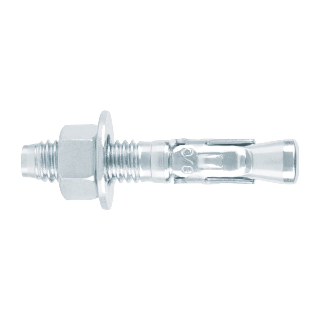 [TAE-3/8A1G] Caja con 50 taquetes arpón de 3/8" x 2-1/4", Fiero