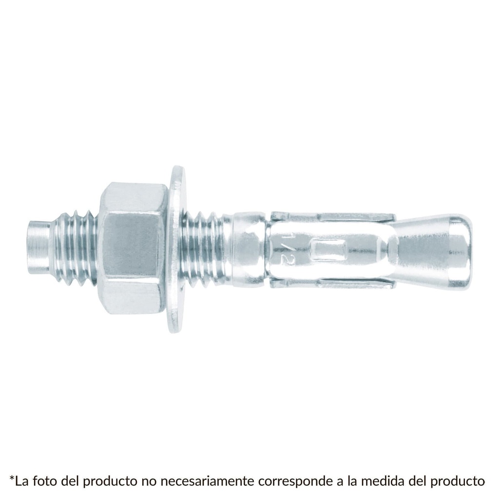 [TAE-1/2A5G] Caja con 25 taquetes arpón de 1/2' x 5-1/2', FIERO
