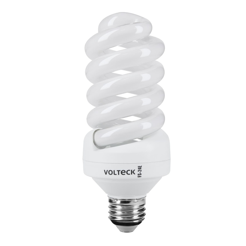 [FS-24E] Lámpara espiral T4 24 W luz neutra en blíster, VOLTECK
