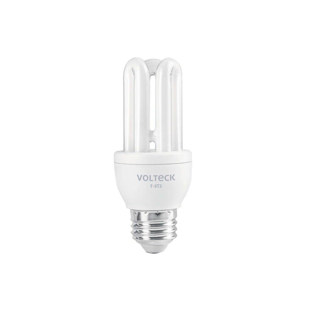 [F-9T3] Lámpara triple T3 9 W luz de día en blíster, Volteck