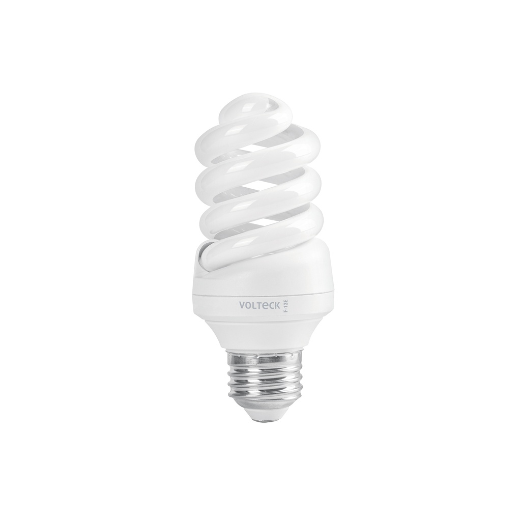 [F-13E] Lámpara espiral T3 13 W luz de día en blíster, VOLTECK