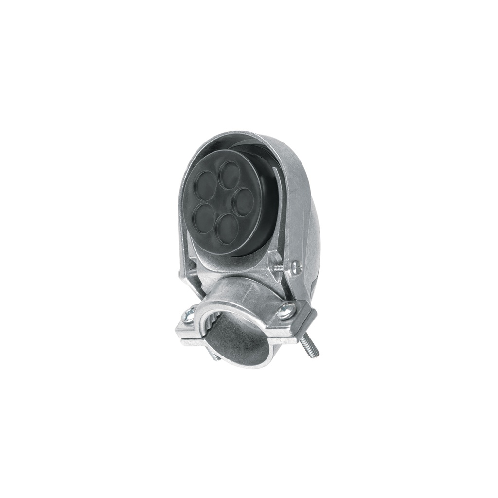 [MUFA-1] Mufa con abrazadera para tubo 1", Volteck