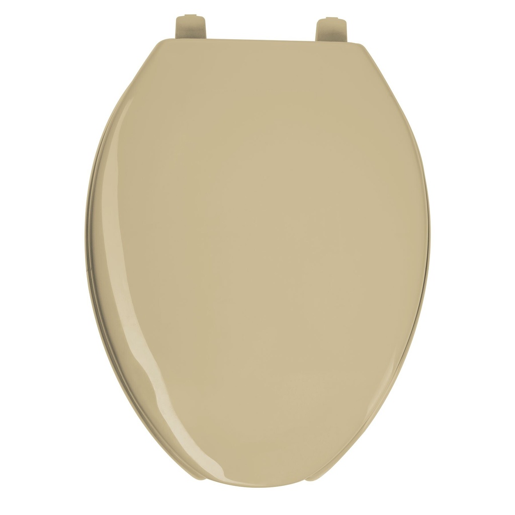 Asiento alargado con tapa para WC, abierto, beige, FOSET