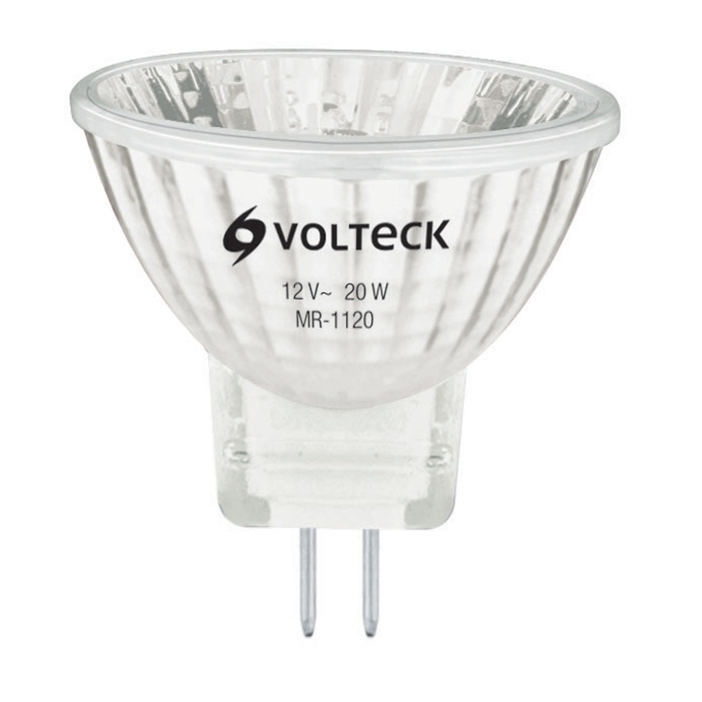 [MR-1120] Lámpara de halógeno MR11, 20 W, transparente, Volteck