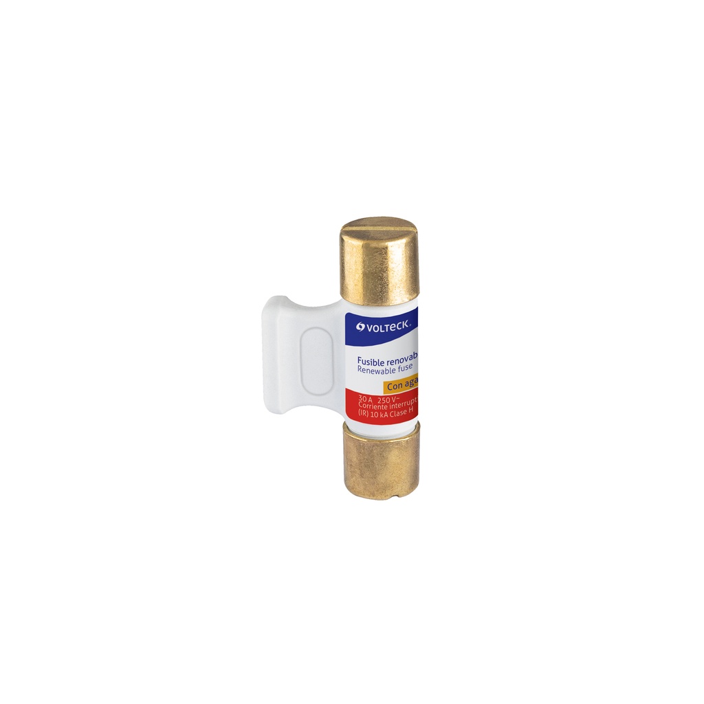 [FUS-30A] Fusible 30 A con agarradera, Volteck