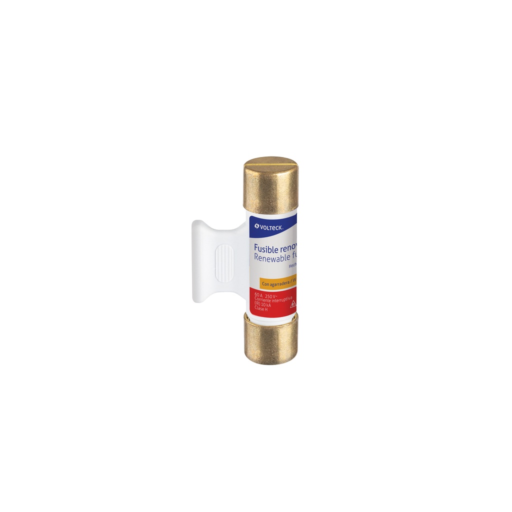 [FUS-60A] Fusible 60 A con agarradera, VOLTECK