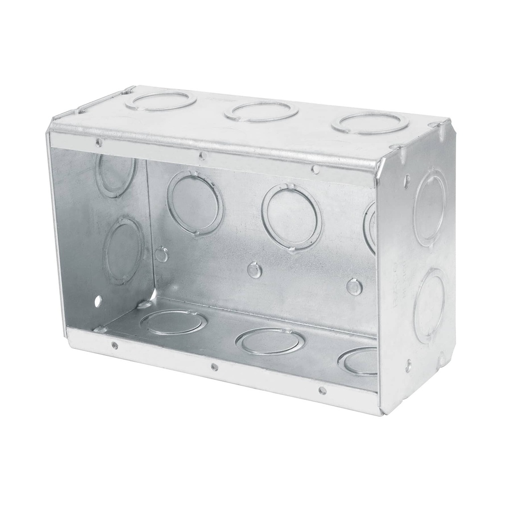 [CCH-4X6] Caja triple 4' x 6' reforzada, VOLTECK
