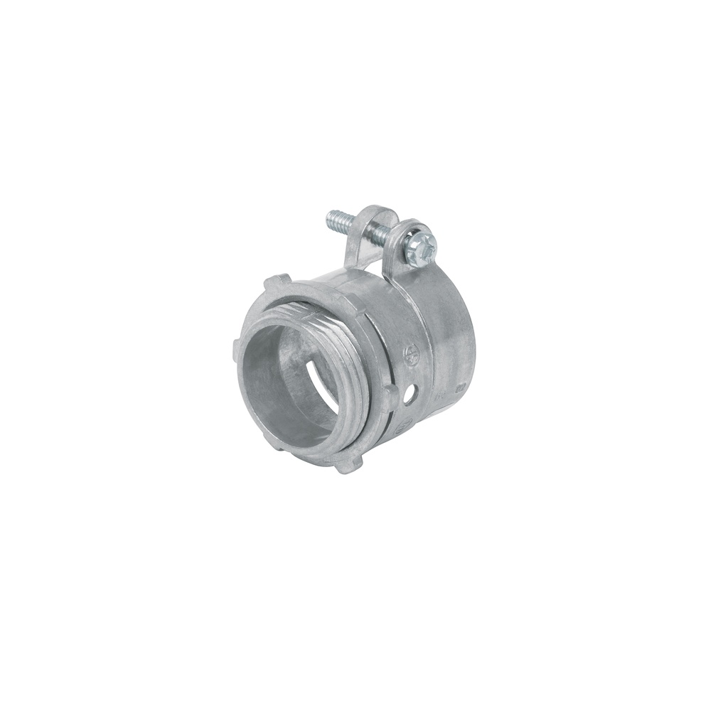 [CTF-1R] Conector recto 1' para tubo flexible metálico, VOLTECK