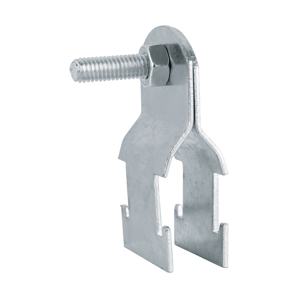 [PU-1/2A] Abrazadera para perfil monocanal de 1/2 ', VOLTECK