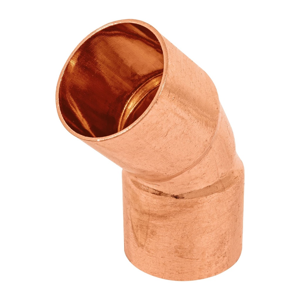 [CC-863B] Codo de cobre 45° de 1", Foset Basic